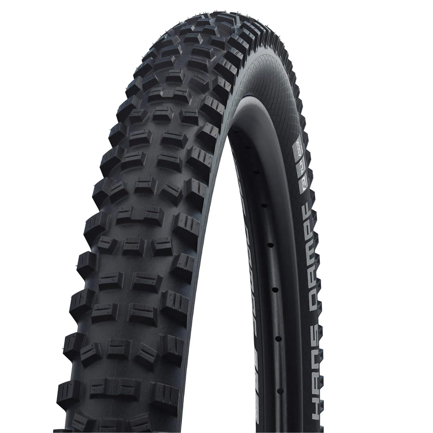 Schwalbe Hans Dampf Tire - 26 x 2.35 Tubeless Folding Black Performance Line Addix