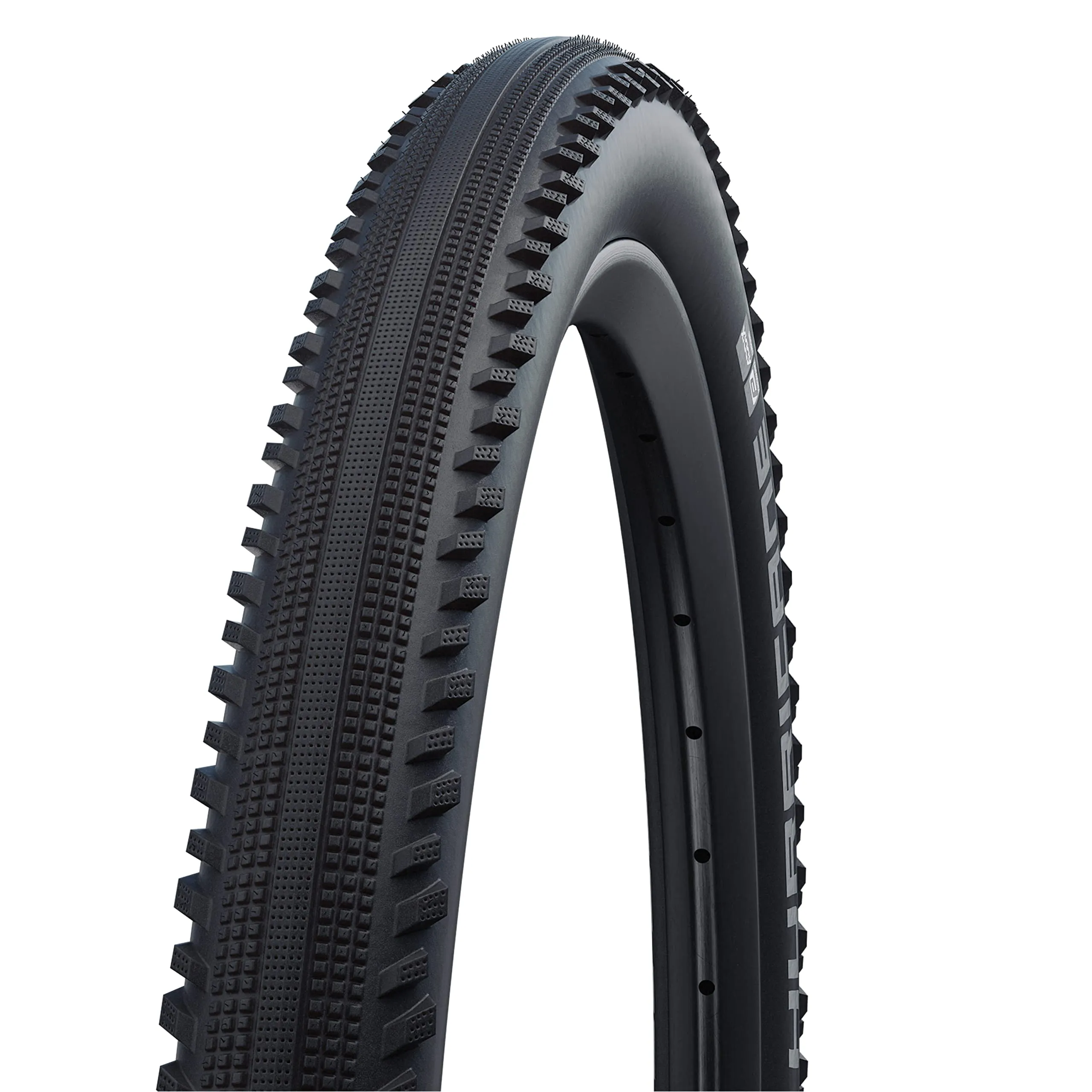 Schwalbe Hurricane Performance Drahtreifen 28x1.6' RaceGuard, Black, Lightweight, Fast & Noiseless