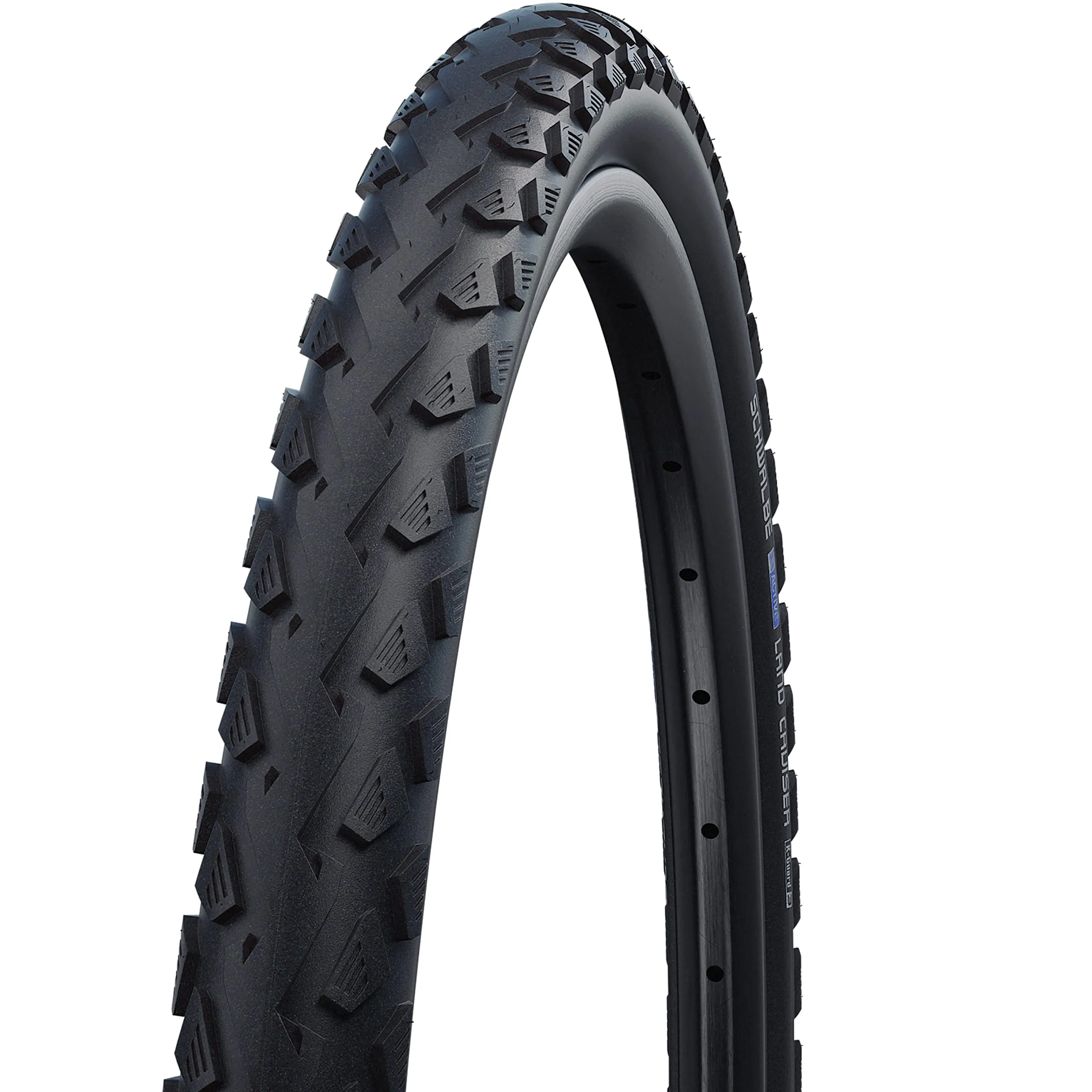 SCHWALBE Land Cruiser HS 450 Black Bicycle Tire 700 x 40C - K-Guard, SBC Compound, 30-70 psi