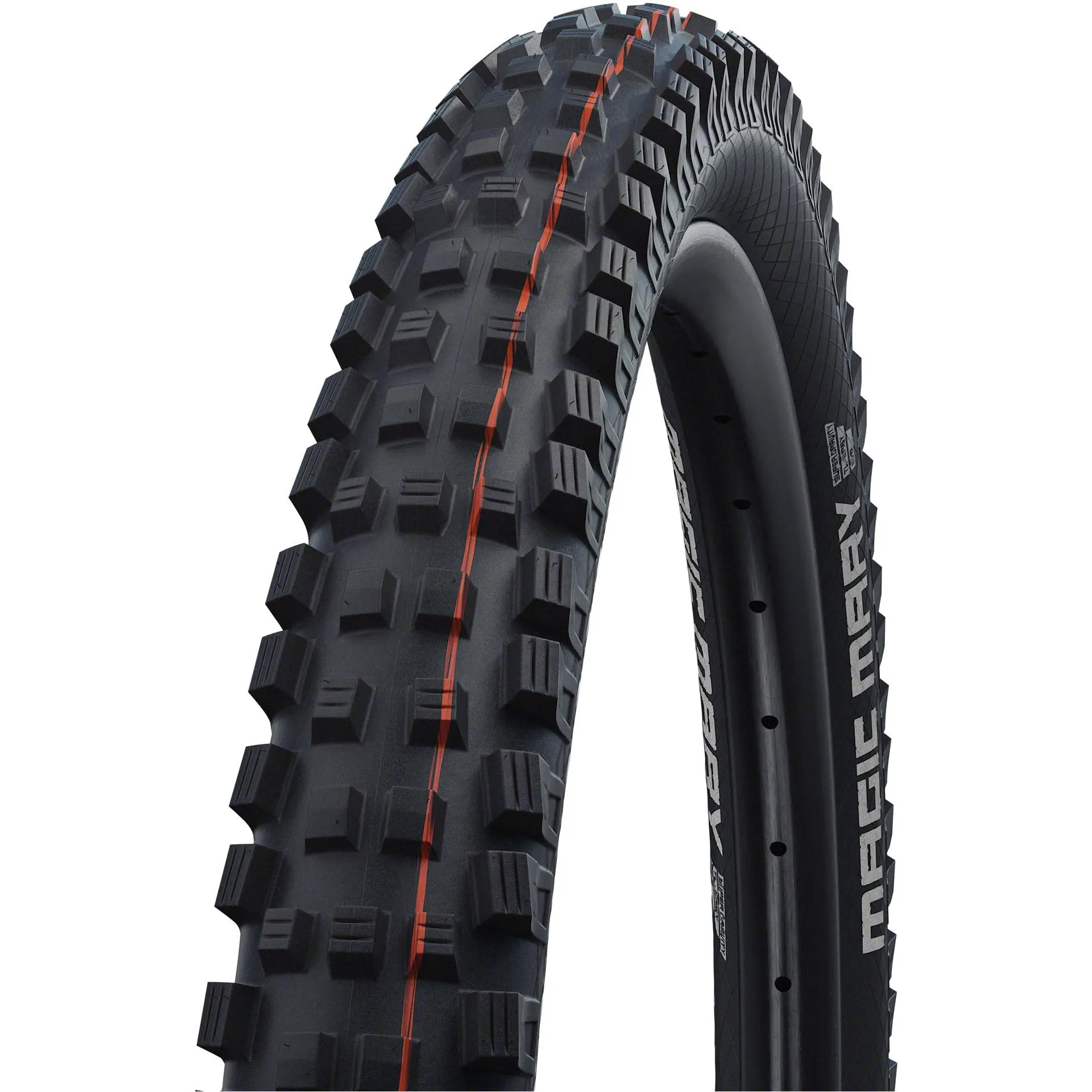Schwalbe Magic Mary 29x2.6 Tubeless Folding Bike Tire - Evolution Line, Super Trail, Addix Soft