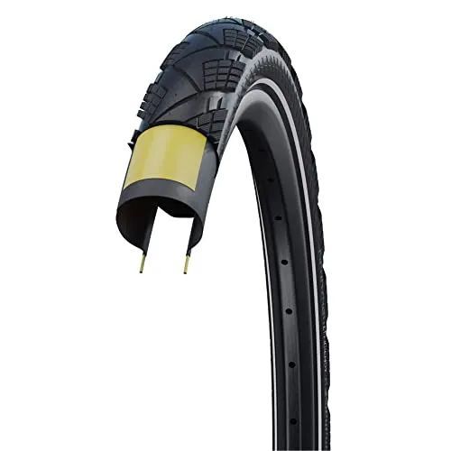 Schwalbe Marathon Efficiency Super Race V-Guard Folding Tyre 28x1.50 E-Bike Ready Black/Reflective