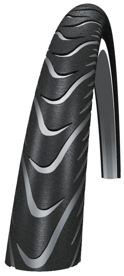 SCHWALBE Marathon Supreme HS 382 Touring Tire 700x35 - Triple Nano Folding, Reflex for Durability
