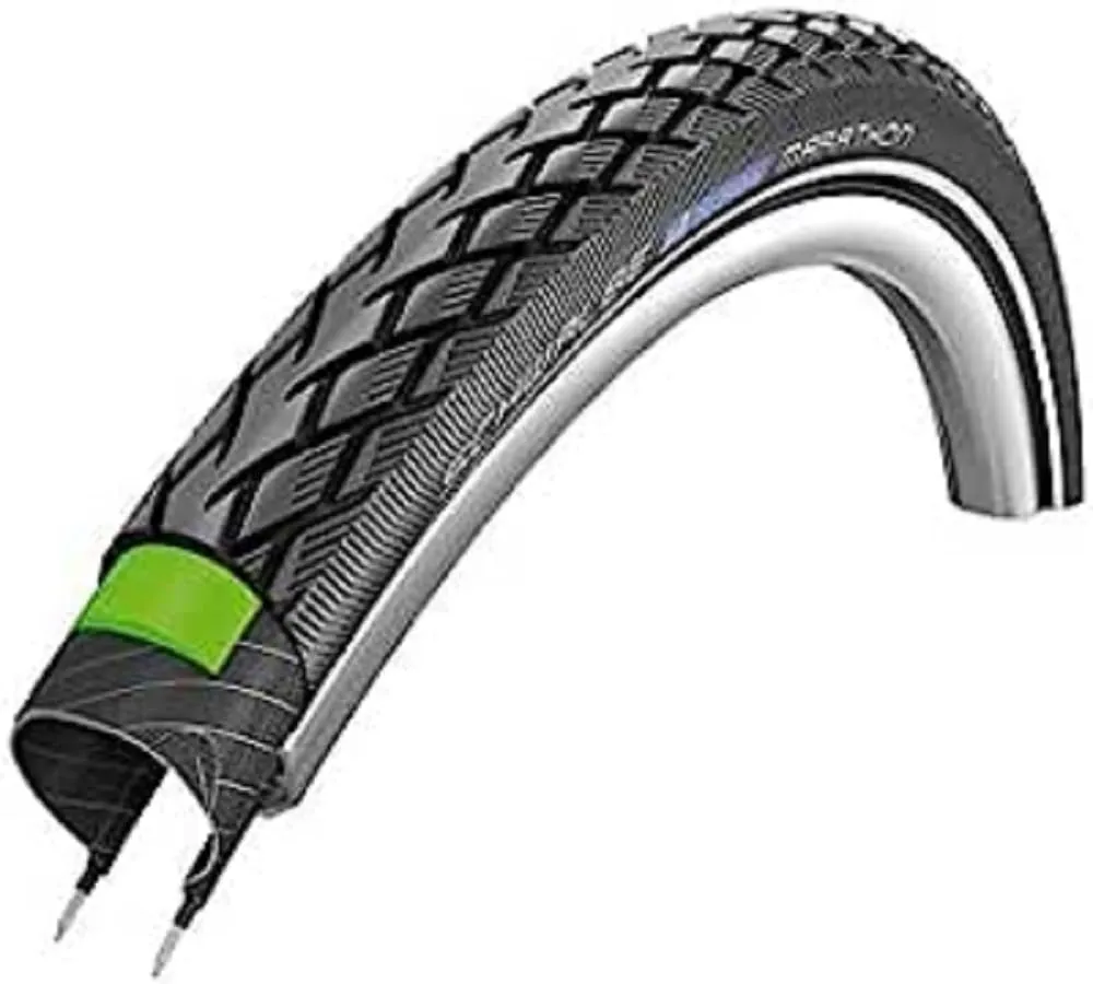 SCHWALBE Marathon Tyre 700 x 32mm - Durable, Puncture-Resistant, Anti-Aging with GreenGuard Protection