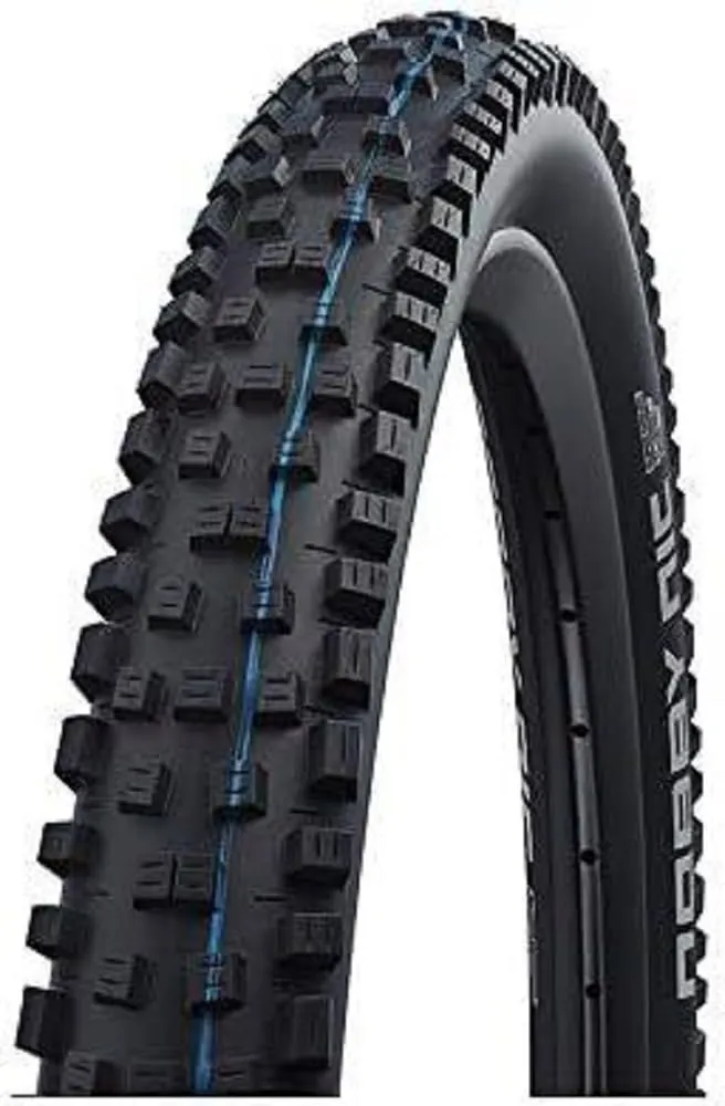 Schwalbe Nobby Nic 26' Cycle Tyre - All-Mountain, Tubeless, Lightweight, Versatile, Addix SpeedGrip