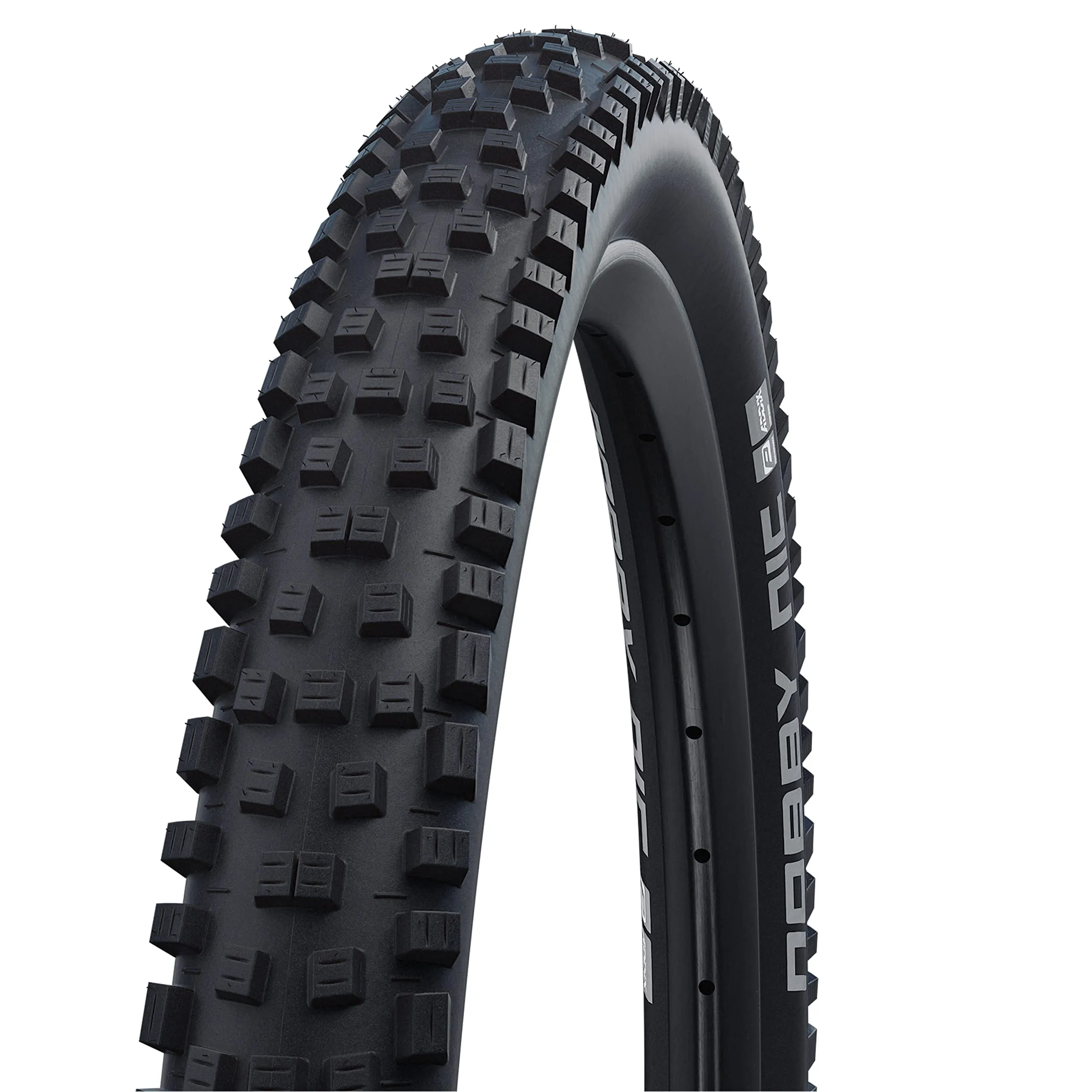 Schwalbe Nobby Nic Tubeless Ready Bicycle Tyre - Black - 29 x 2.40 - High-Quality MTB Performance