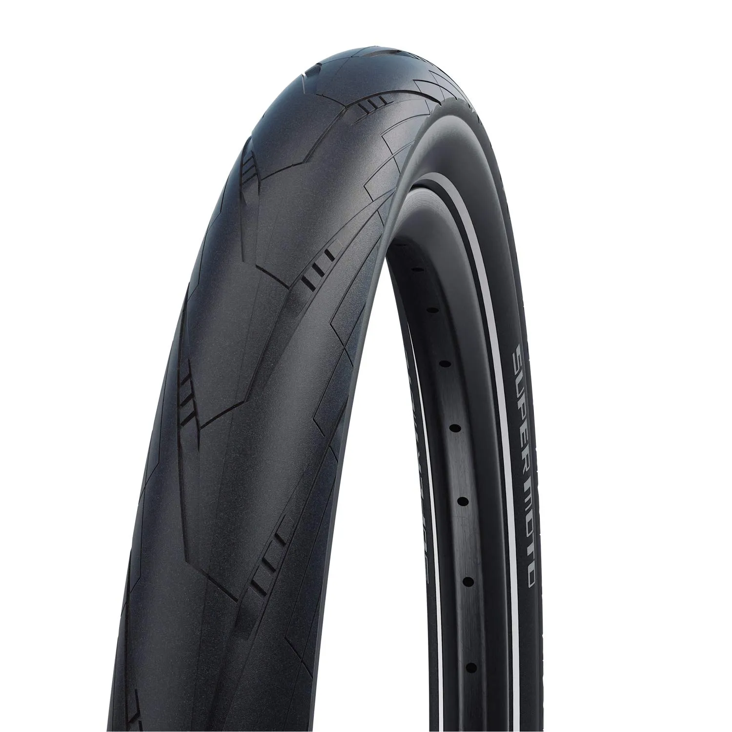 Schwalbe Super Moto E-Bike Reifen 27.5x2.4' - Dynamic Profile, ADDIX Compound, Optimal Grip