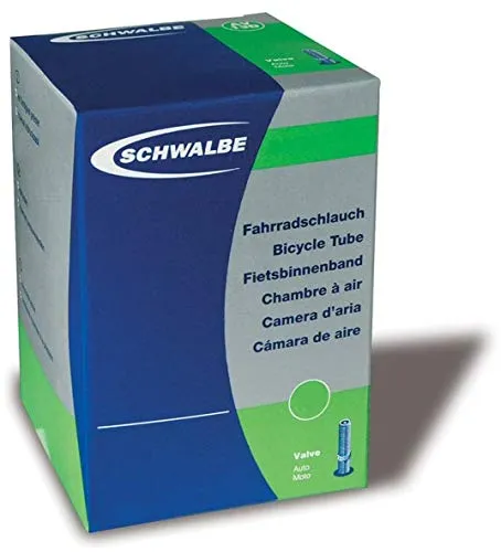 SCHWALBE SV13 26' Motorcycle Valve 40mm Silver Inner Tube - Premium Butyl Rubber Quality