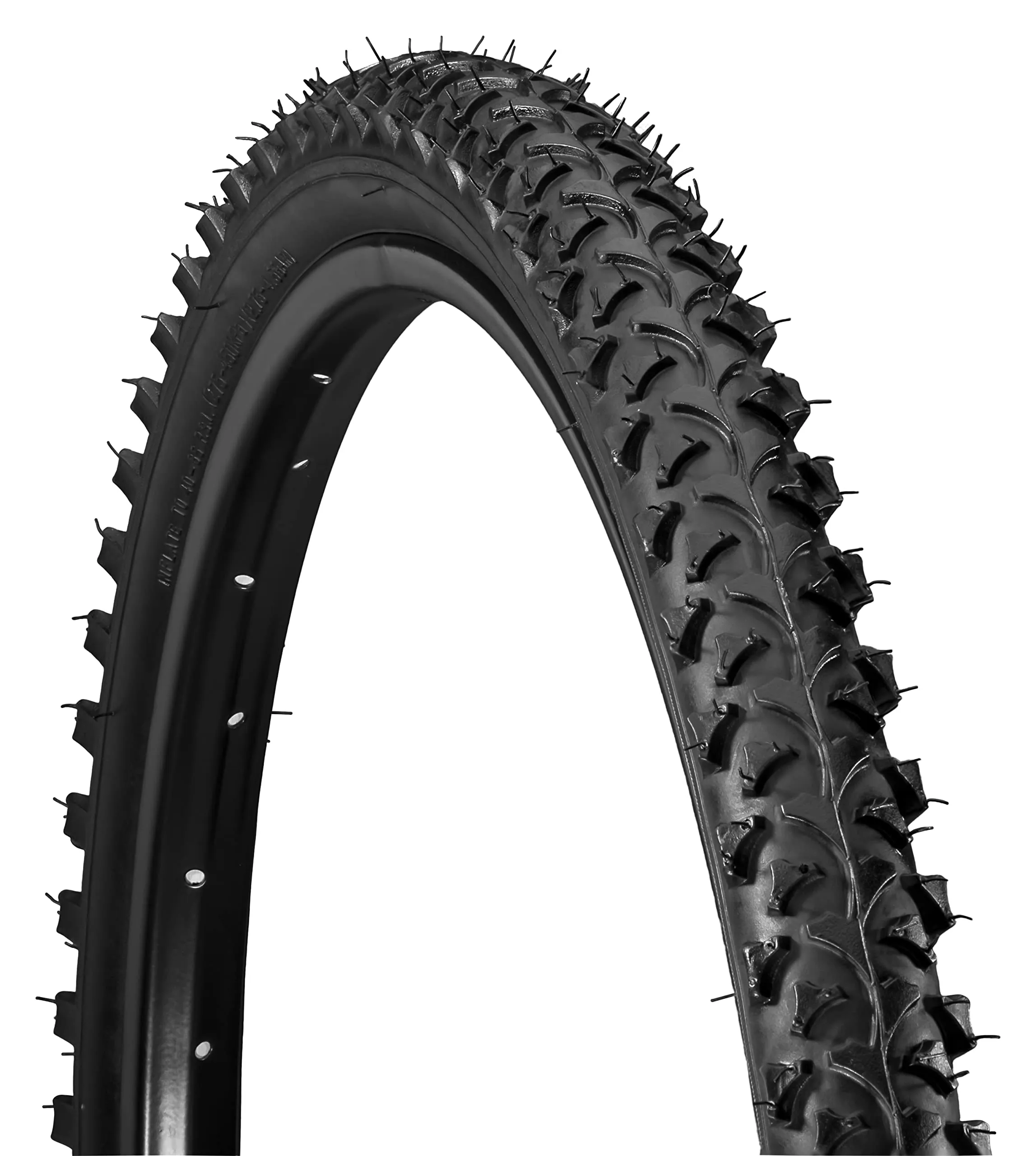 Schwinn 26' Replacement Mountain Bike Tire, High Traction Knobs, Steel Bead, 1.95' Width