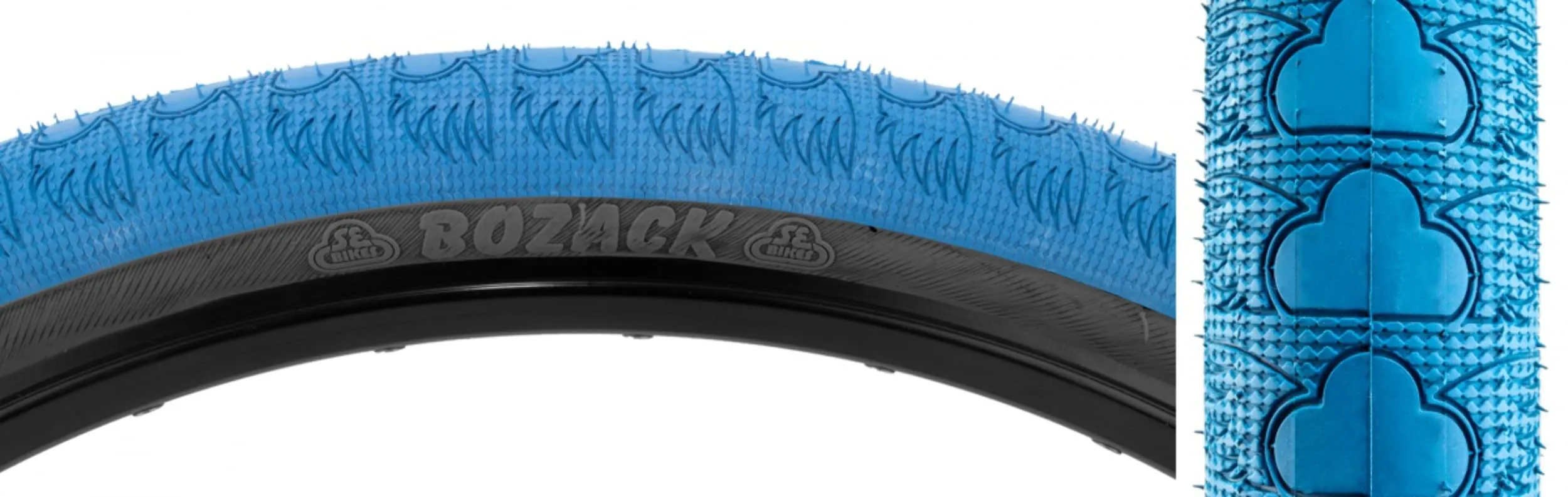 SE BIKES Bozack 29x2.4 L-BU/BK Wire Tire - High-Performance for All Terrain