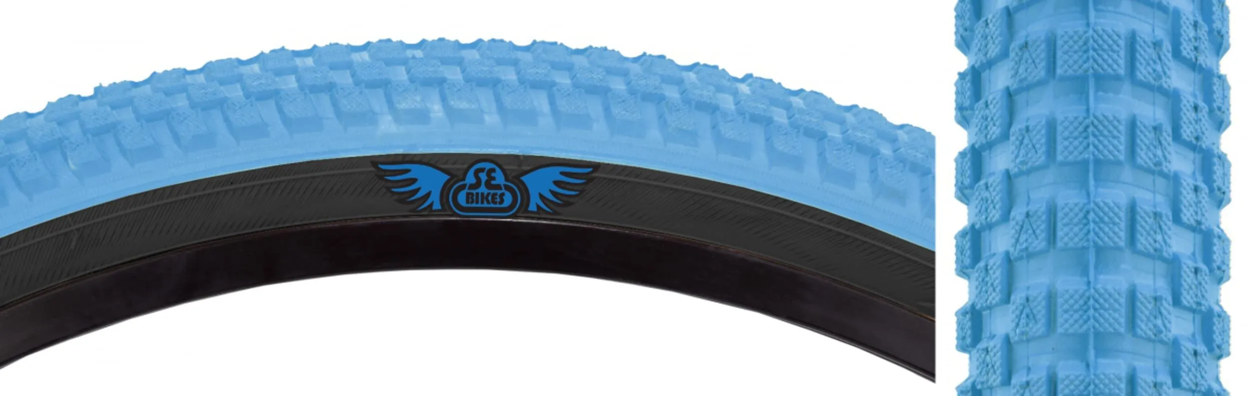 SE BIKES Cub 26x2.0 Tire - L-BU/BK Wire - Durable Performance for All Terrain