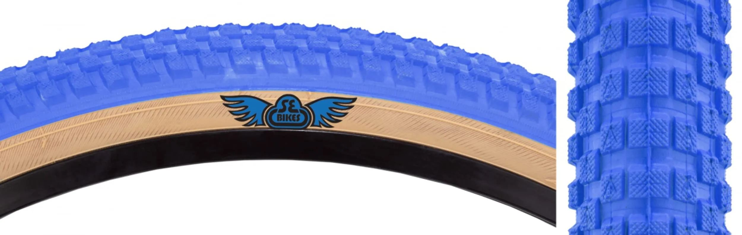 SE Bikes Cub Tire 26x2.0' - Classic BMX Tread with Bold SE Styling & Strong Grip Options