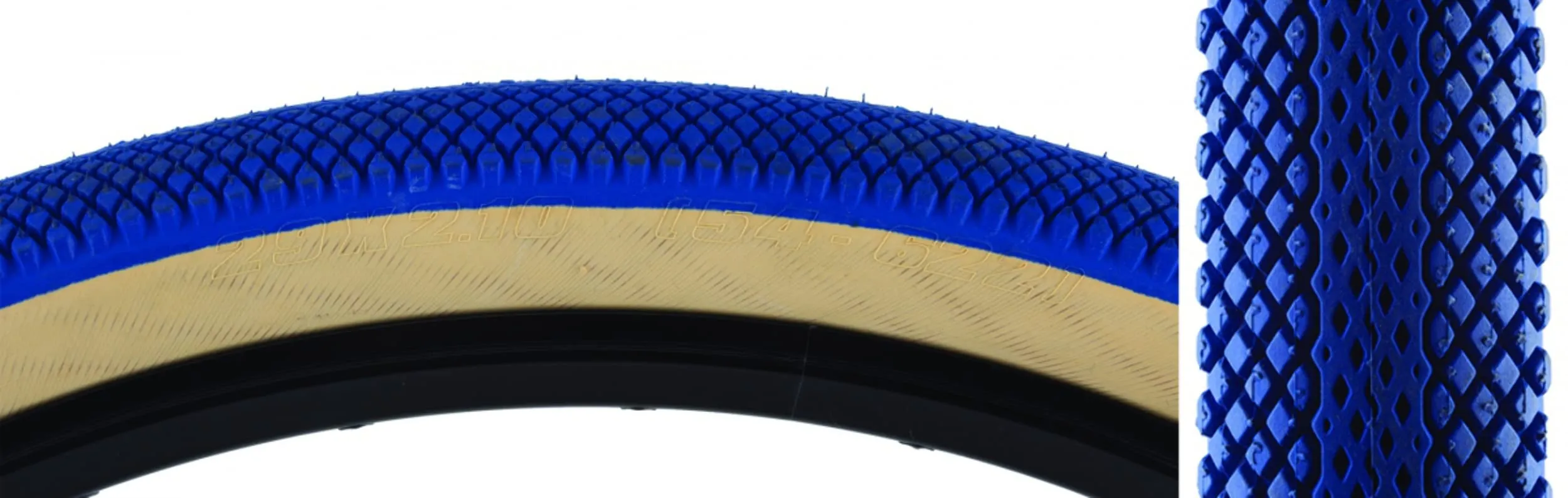 SE BIKES Speedster 29x2.1 Tire - BU/TAN Wire, 27/MPC - High-Performance Cycling Accessory