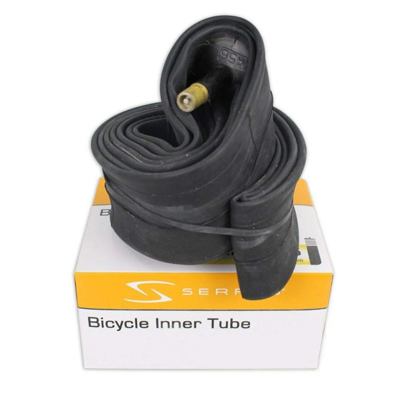 Serfas 700x35/50C Bicycle Tube with Schrader Valve - Lightweight, Durable Replacement Tube