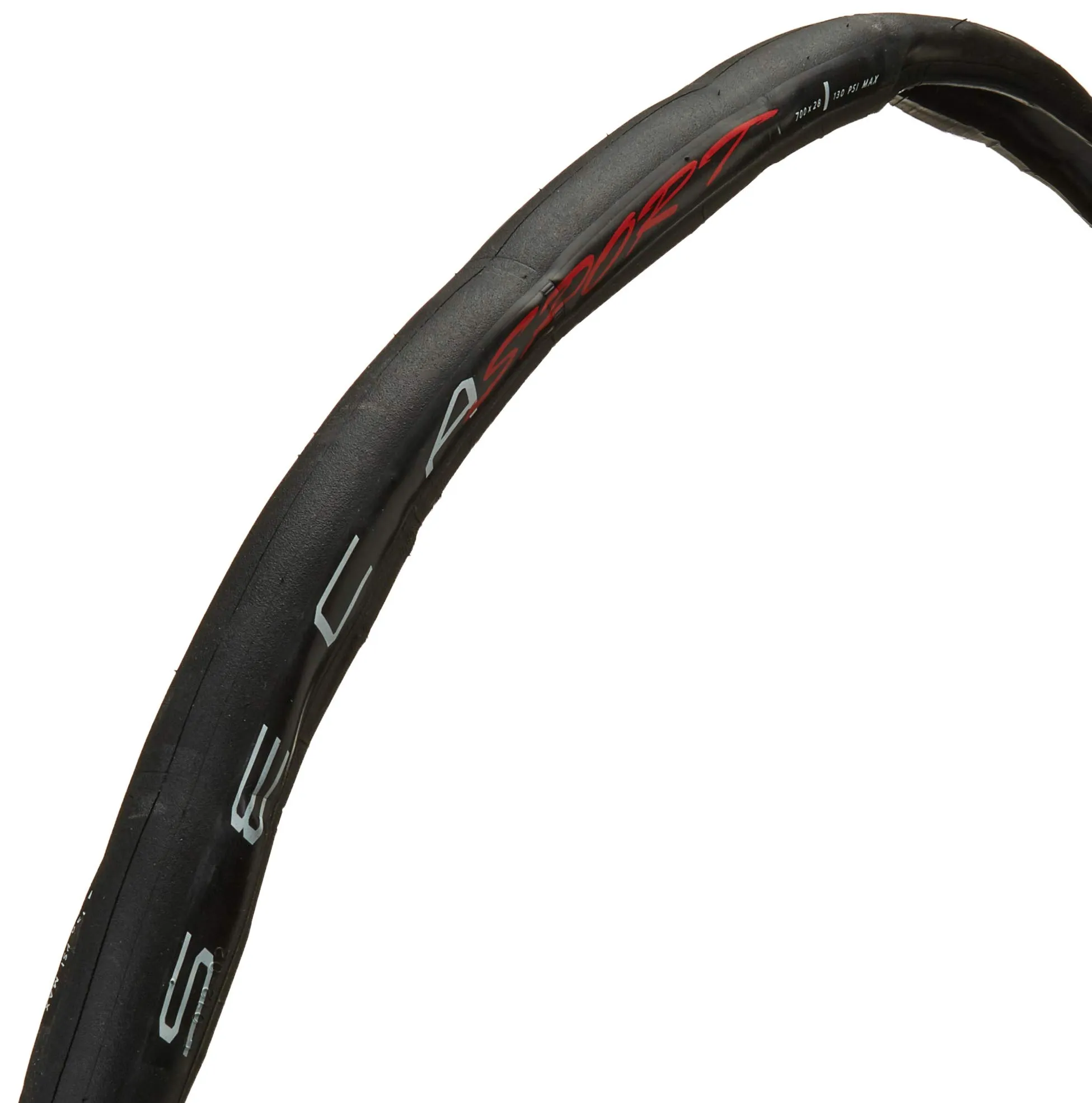 Serfas SECA Sport Folding Road Bicycle Tire - Black 700x28 with Dual Density Technology