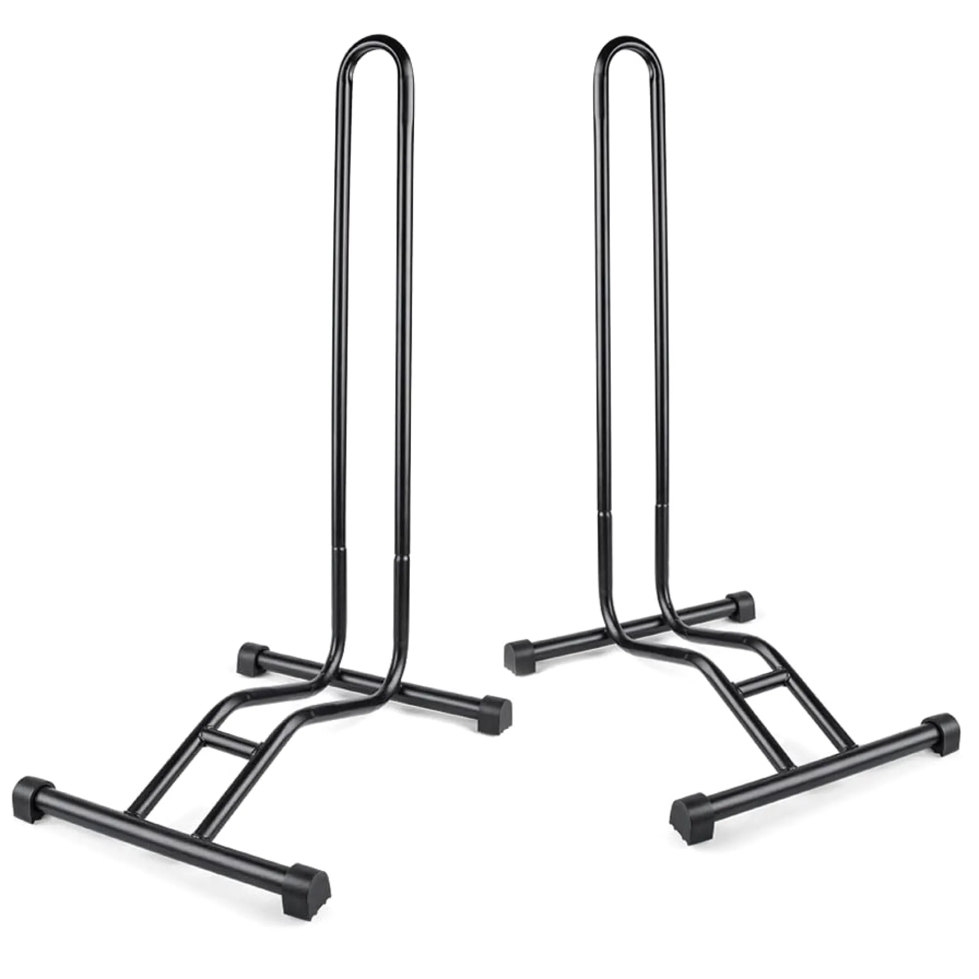 Set of 2 Revere Bike Stands - Fits 20'-29' Tires, Ideal for Home and Small Spaces