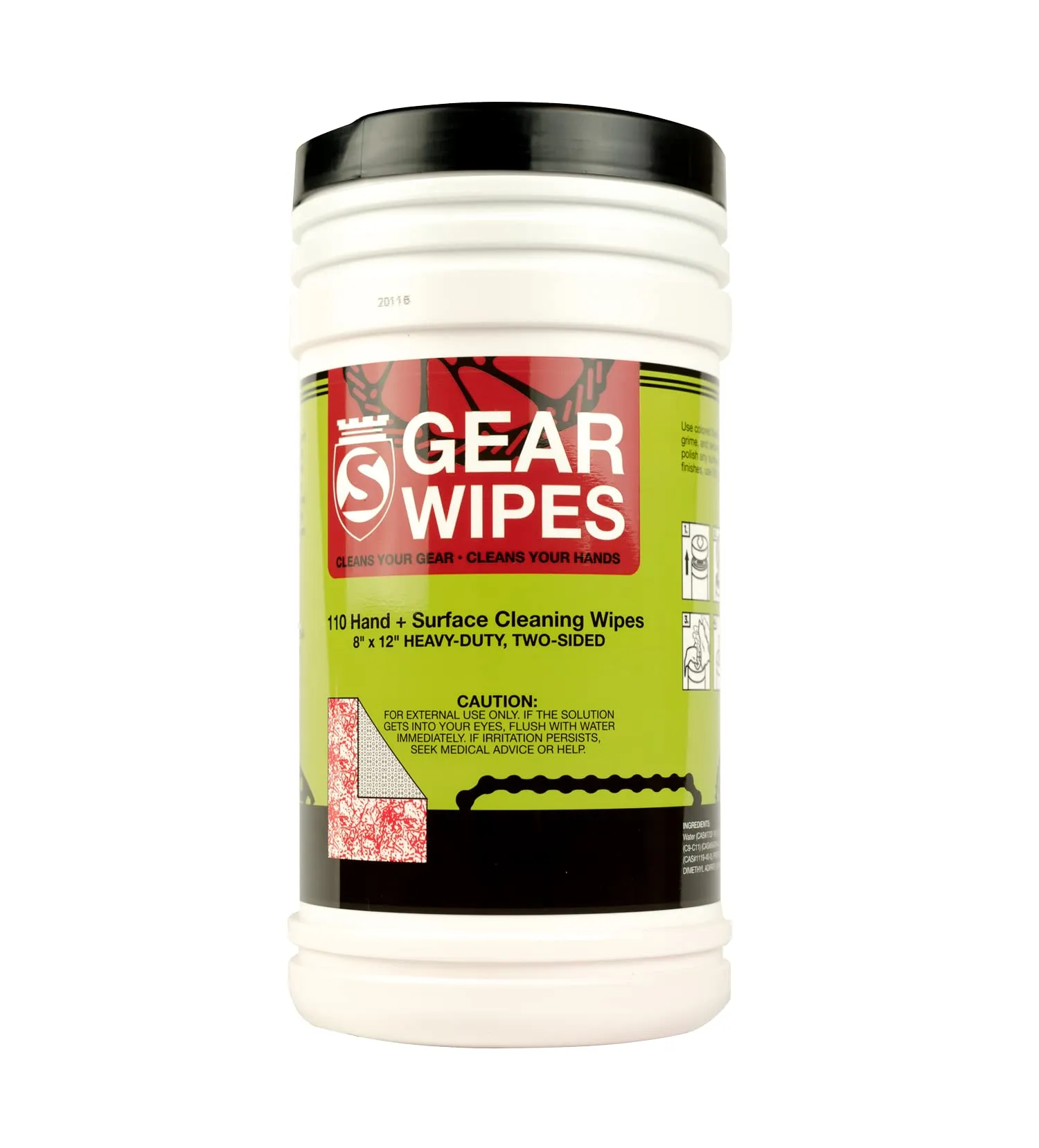 Double-Sided Tough Cleaning Wipes for Bikes & More