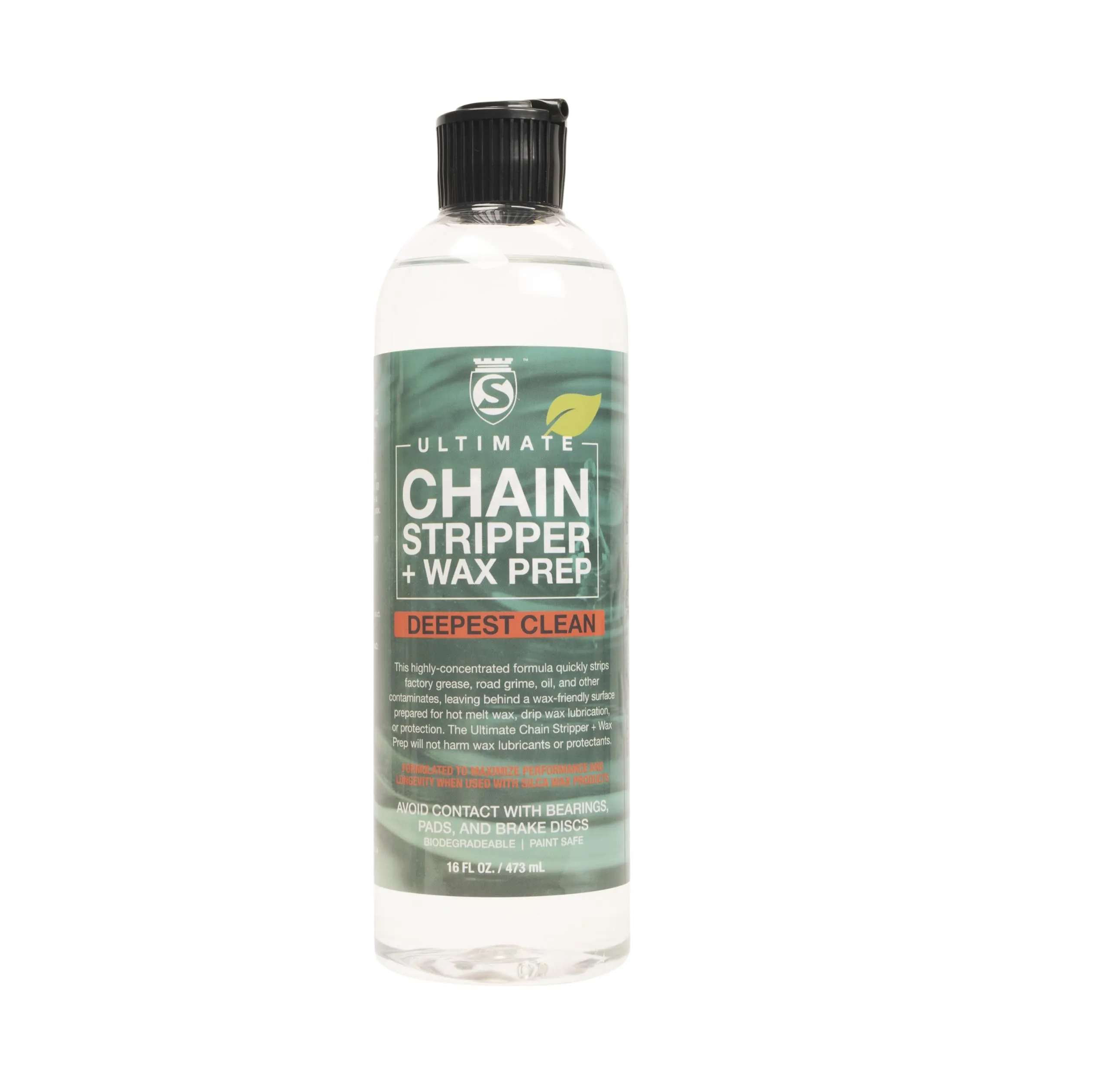 SILCA Professional Bike Chain Stripper - 16oz Drip Bottle, Deep Clean in 10 Minutes