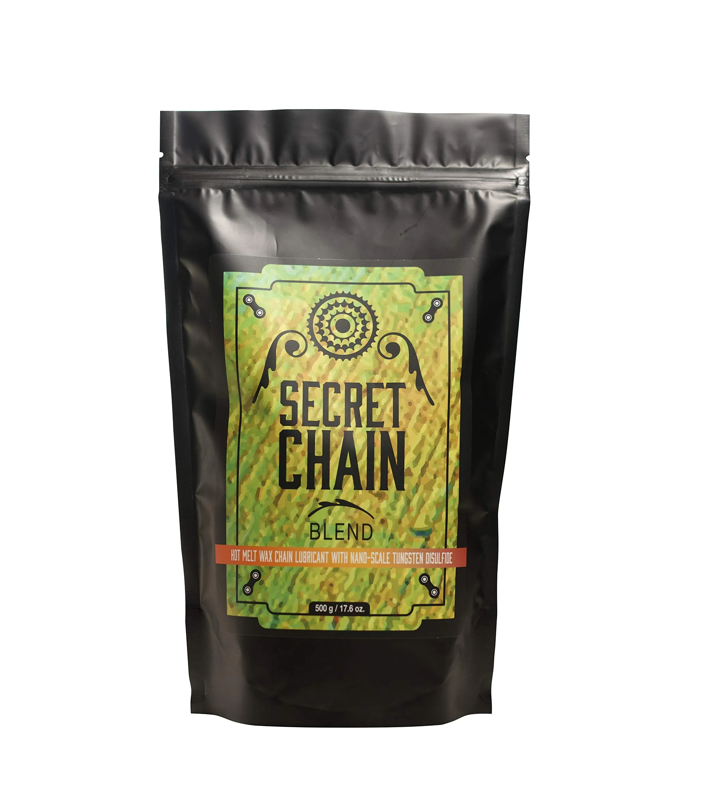 SILCA Secret Chain Hot Melt Wax Lubricant for Bicycles with Nano Tungsten Disulfide, 500g