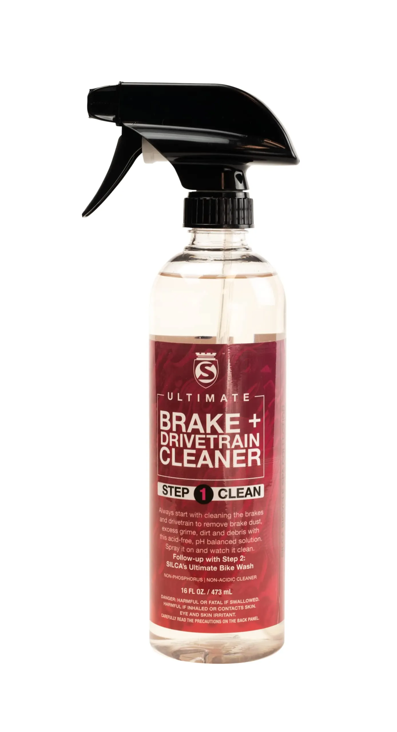 SILCA Ultimate Brake and Drivetrain Cleaner - 16oz, Disc Brake and Drivetrain Cleaner for Bicycles