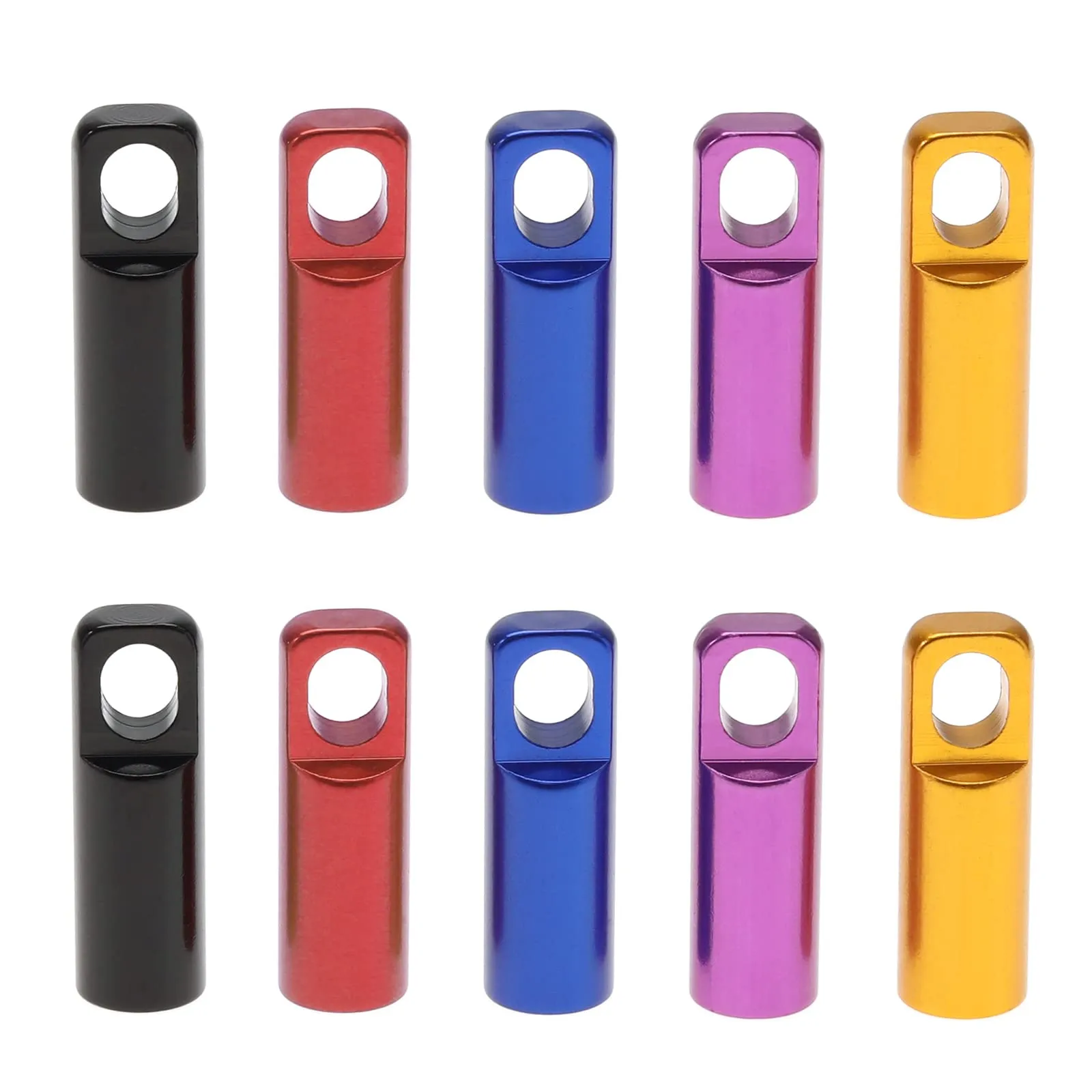 SING F LTD 10PCS Aluminum Presta Valve Caps with Core Remover for Mountain & Road Bikes