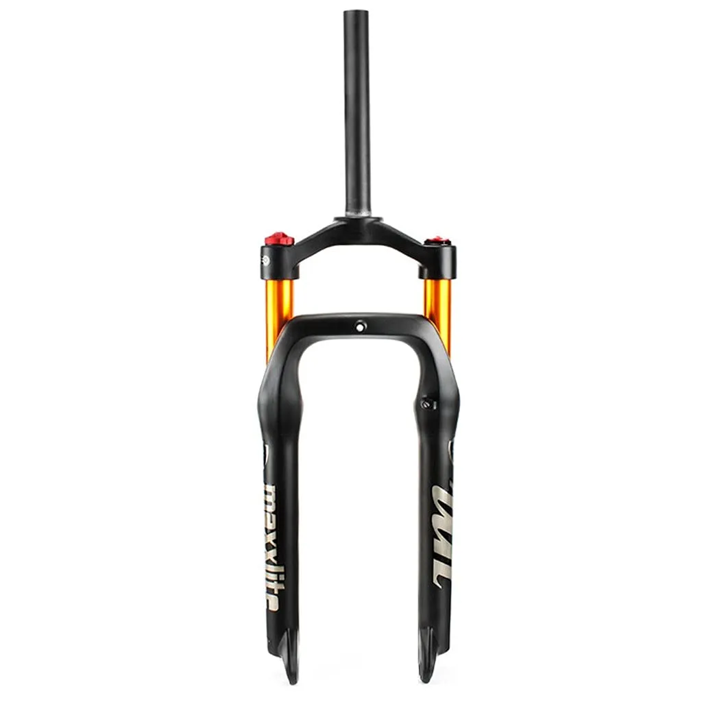 Snow Bike Fork 20/26 inch 4.0' Fat ATV Pneumatic Shock Absorber Quick Release Suspension