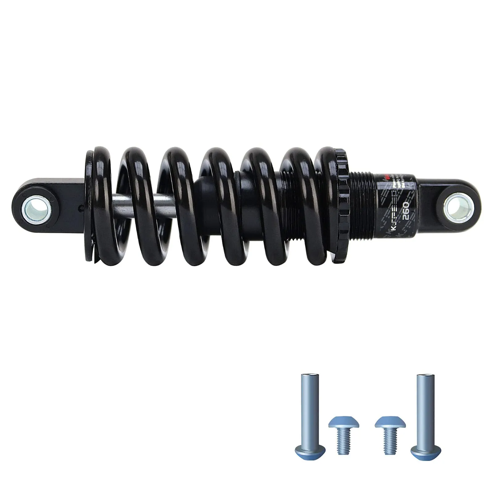 Soft Tail Suspension Rear Spring Shock Absorber 125mm/150mm 450lbs/650lbs for Mountain Bikes