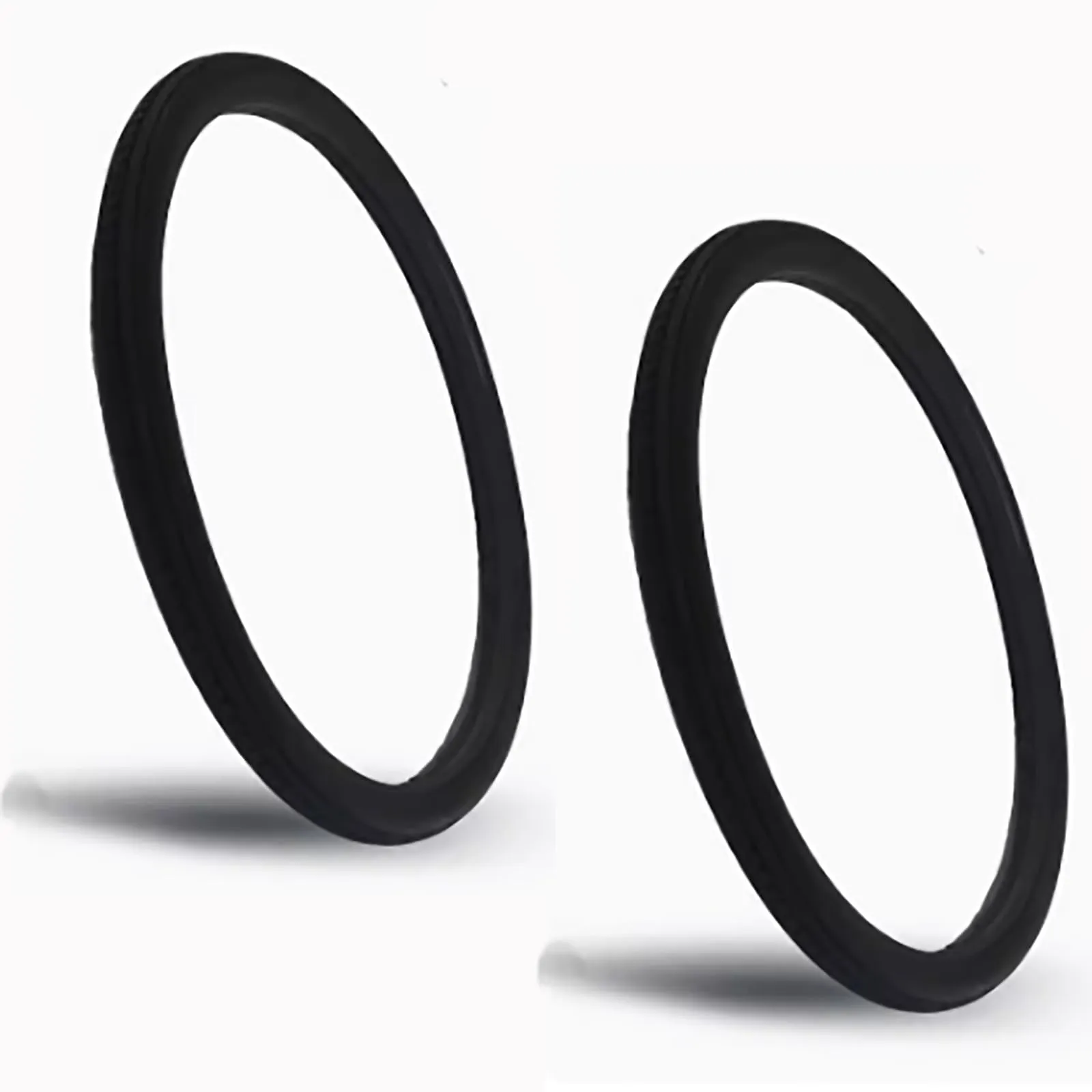 Solid 12-Inch Anti-Stab Tubeless Bicycle Tires - Durable, Inflatable-Free, Shockproof, Black Rubber