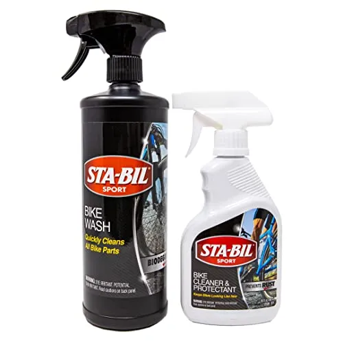 SPORT Bike Wash - Bicycle Cleaning Spray - Safer-Choice Ingredients - 32 oz - Restores Gloss & Shine