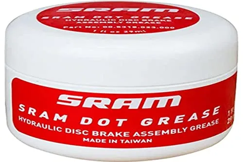 SRAM DOT Disc Brake Assembly Grease 1oz for Lever Pistons, Hose Nuts & Threaded Barbs