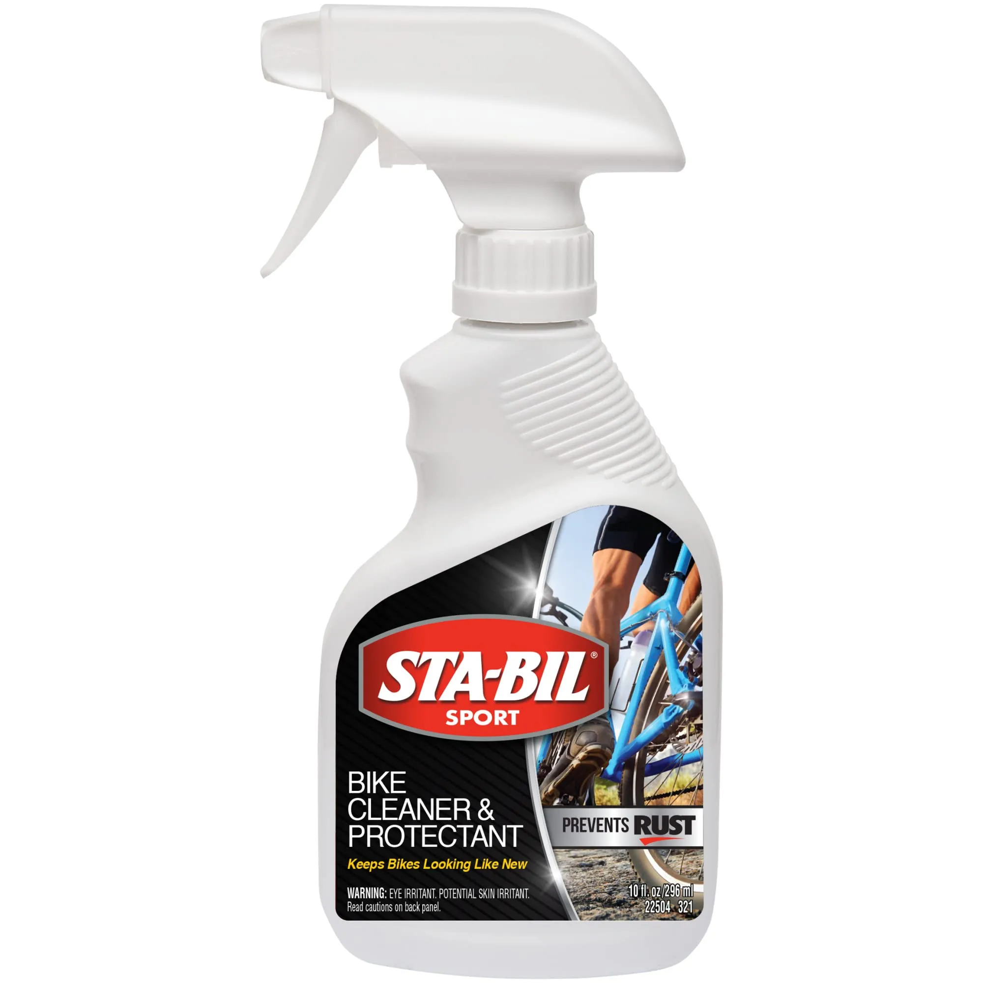 STA-BIL SPORT Bike Cleaner & Protectant 10oz - Deep Cleanse, UV Protection, Safe for All Bicycles
