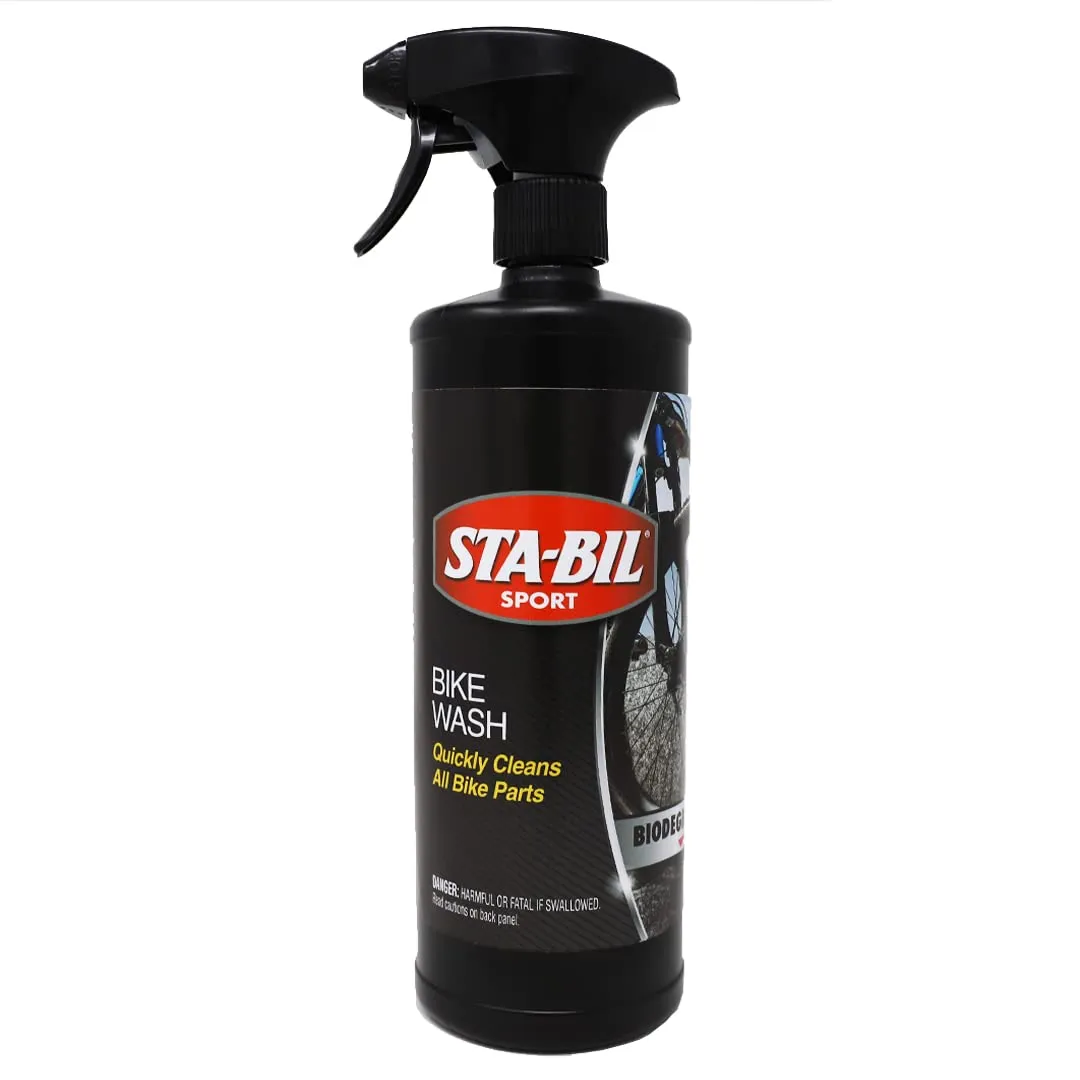 STA-BIL SPORT Bike Wash - 32oz Cleaning Spray for All Bike Types - No Harsh Chemicals