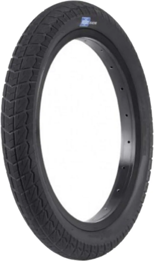 Sunday Current Tire 18 x 2.2 Clincher Wire Black - High-Pressure Grippy Tread for BMX