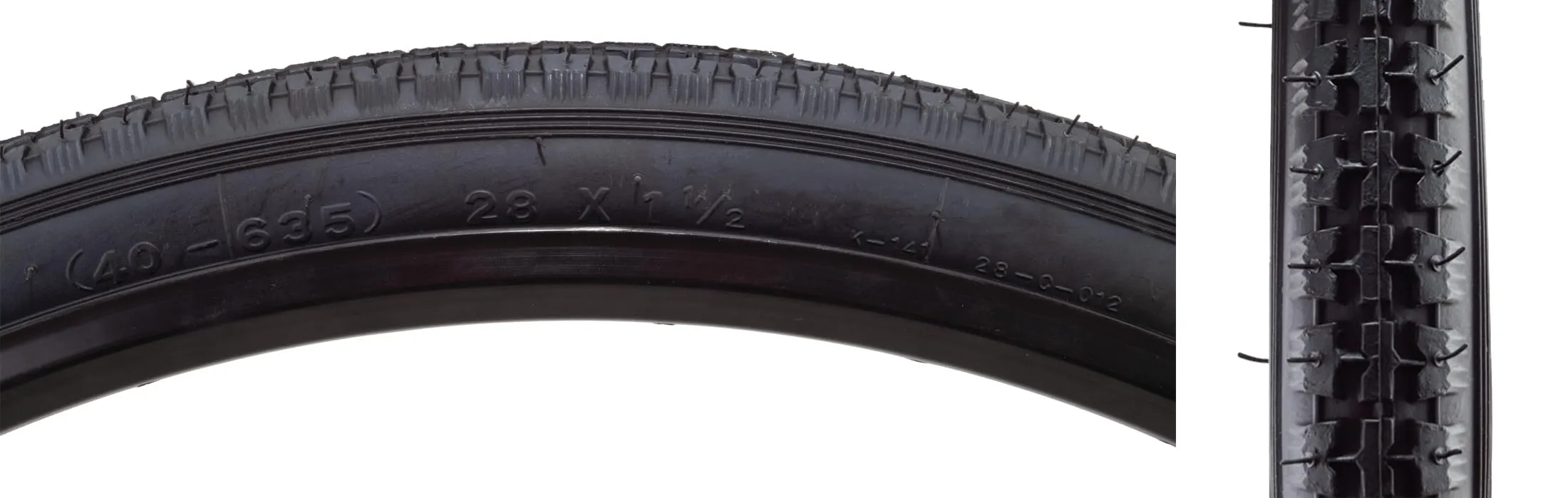Sunlite 26 x 2.125 Street Tires - Urban Recreational Tire with Grooved Tread for All Conditions