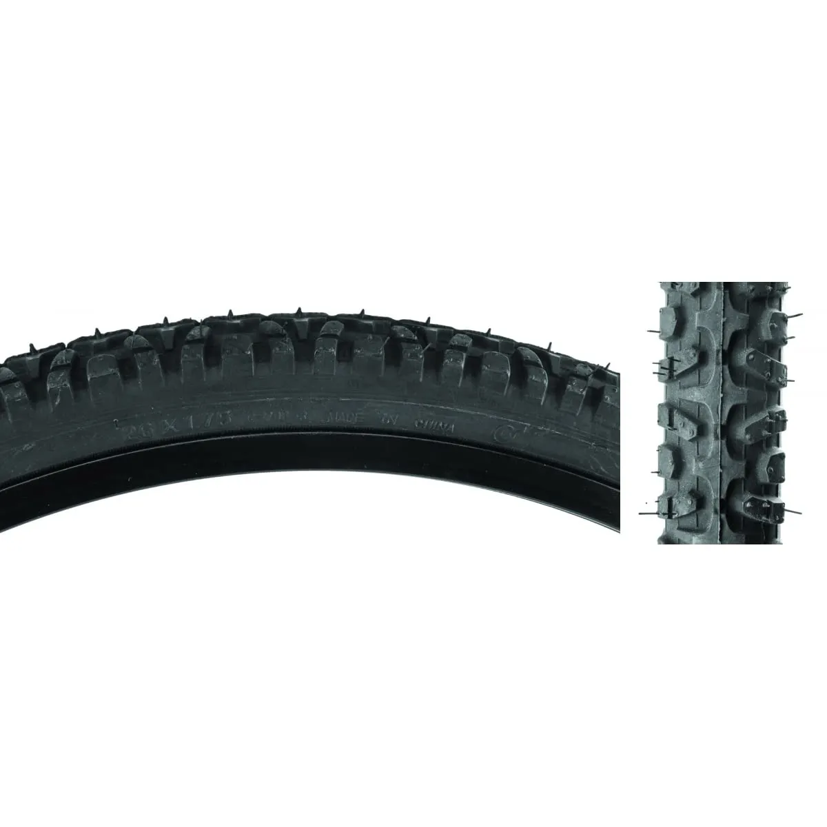 Sunlite CST796 26 x 1.5' MTB Tire - Aggressive Tread for All-Around Traction and Performance