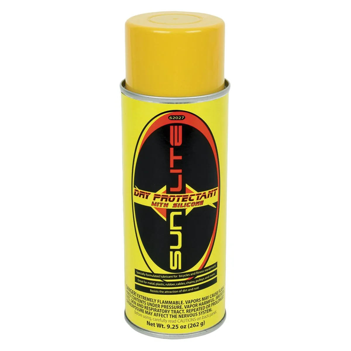 Sunlite Dry Lube with Silicone 9oz - Ideal for Bicycles & Fitness Equipment, Dirt & Dust Resistant