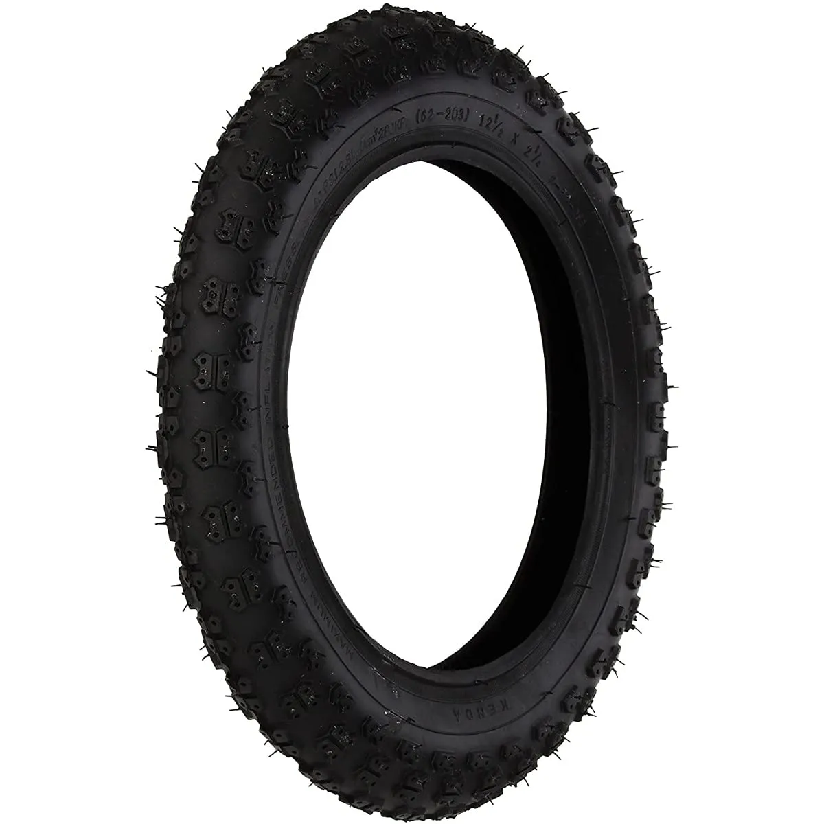 Sunlite MX3 BMX Tires 12.5' x 2.25' - Durable Casing, Entry-Level Design, Black/Black