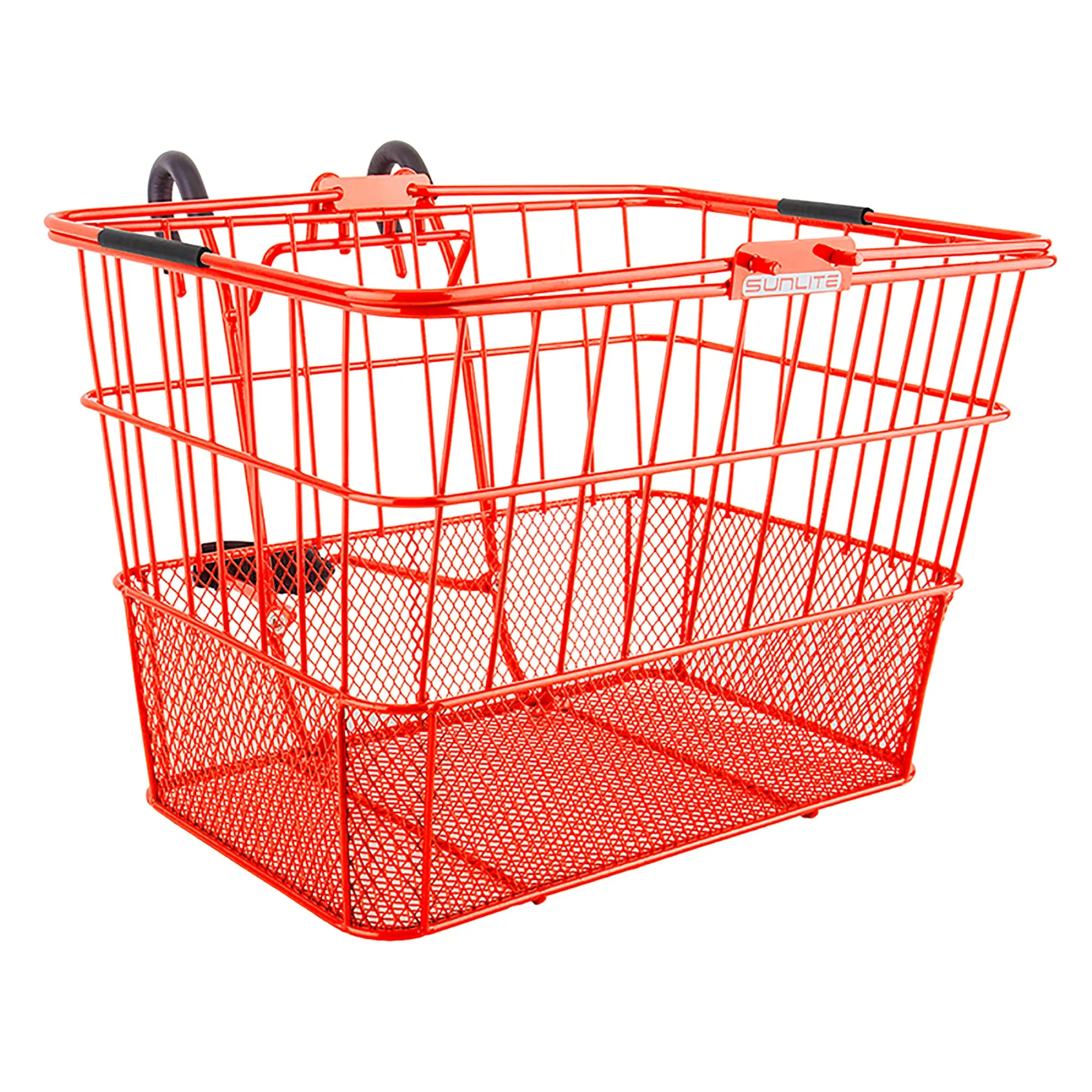 SUNLITE Standard Mesh Bottom Lift-Off Basket, Hi-Vis Orange, Steel, 13.5'x9.87'x9.5'