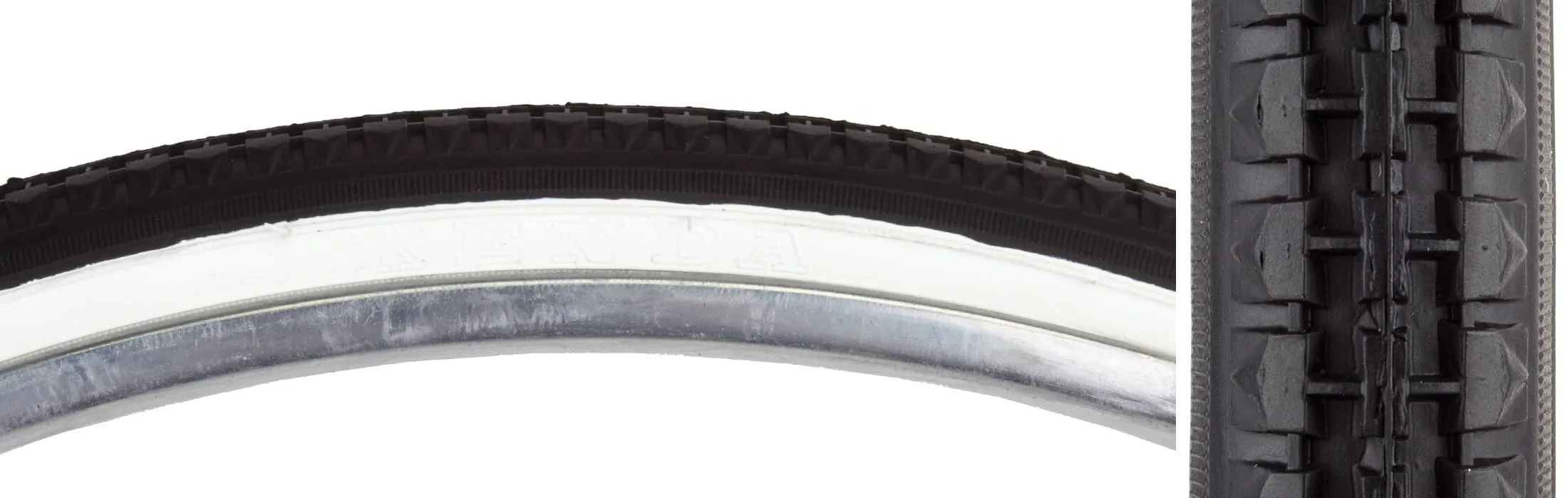 Sunlite Street Classic Tires 26 x 1-1/8' - Ideal for Sidewalks & Pavement Use