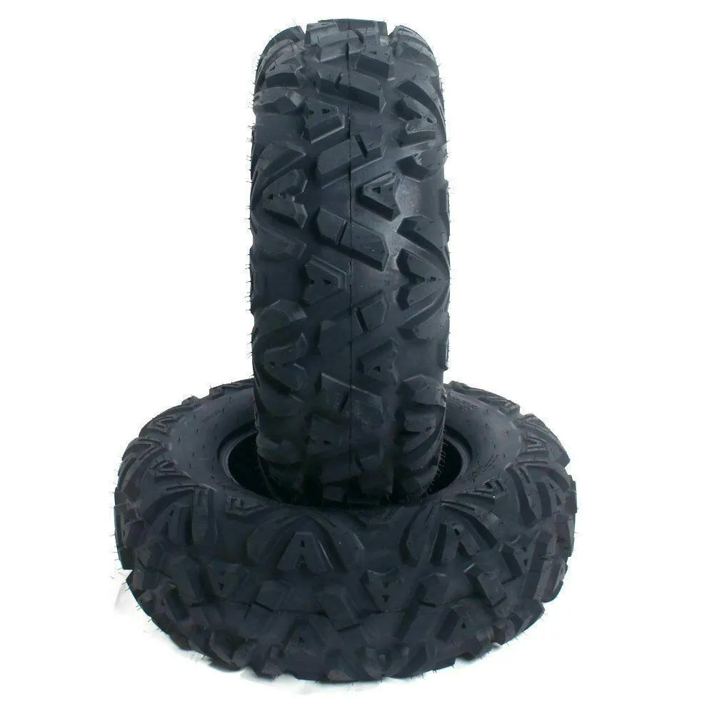 SUNROAD 27x9-14 ATV UTV All-Terrain Race Mud Tubeless Tires - Heavy 6 Ply, Set of 2