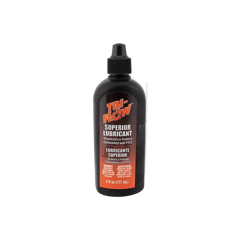 Superior Lube Tri-Flow 6oz Drip Bottle - America's Leading Bicycle Lubricant