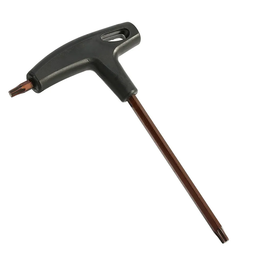 T25 Alloy Steel T-Handle Wrench Screwdriver for Bicycle Brake Repair Tool, 140 x 85mm, VGEBY