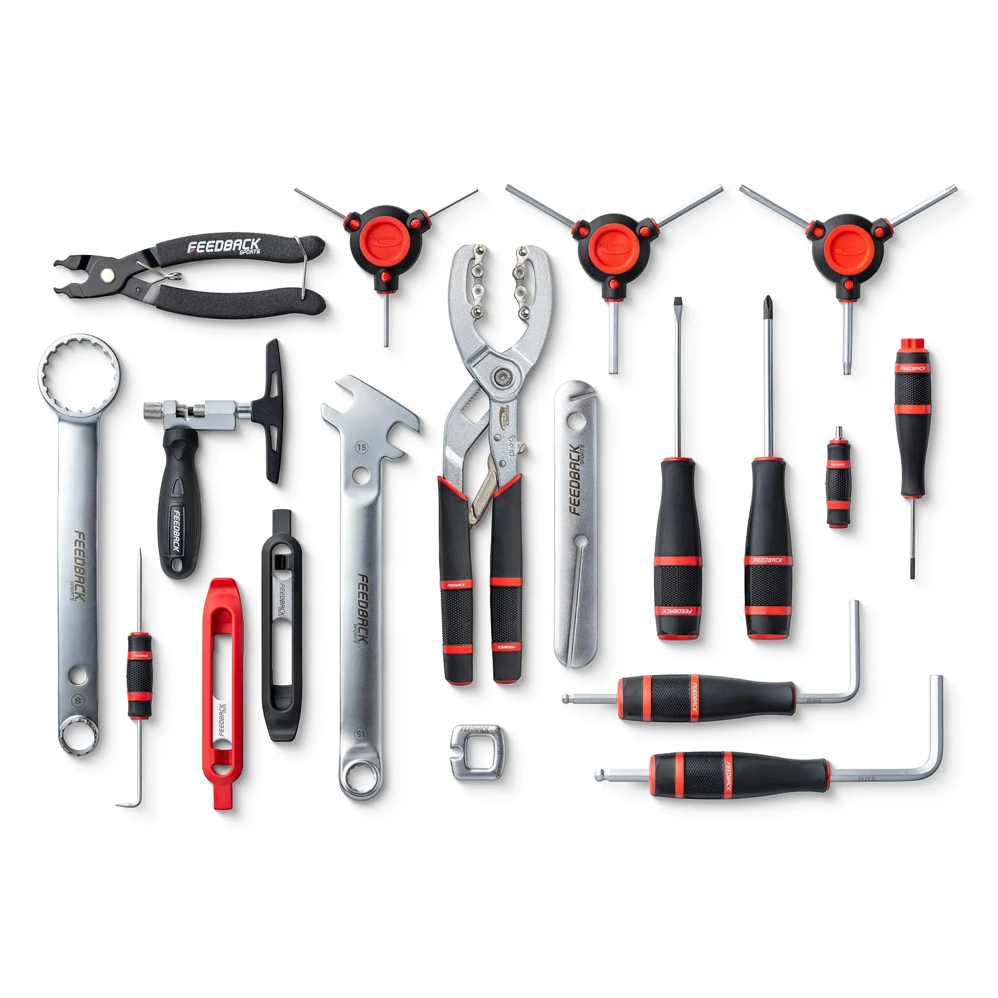 Team Edition Bike Tool Kit - 19 Tools, 25 Functions, Durable & Compact for Bike Repairs