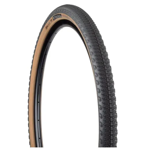 Teravail Cannonball Bicycle Tire 700x38 Tubeless Tan Durable Fast Compound for Gravel Racing