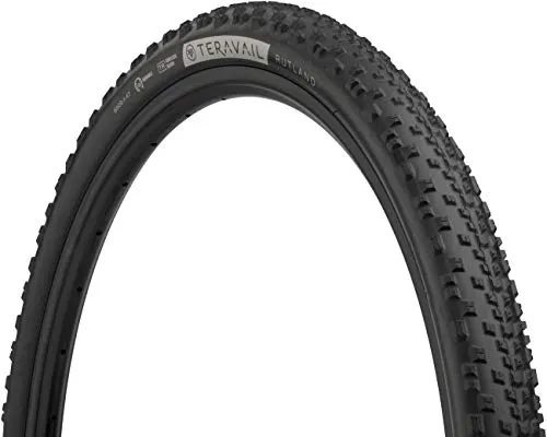 Teravail Rutland Bicycle Tire 650 x 47 - Durable Black Sidewall for All-Terrain Riding