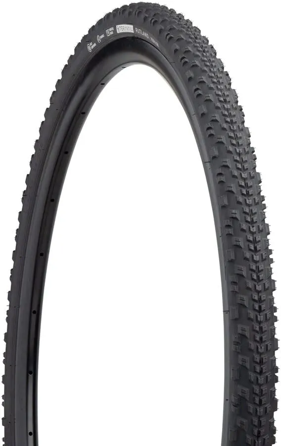 Teravail Rutland Tire 700 x 35 - Durable Black Tubeless Ready for Gravel Riding