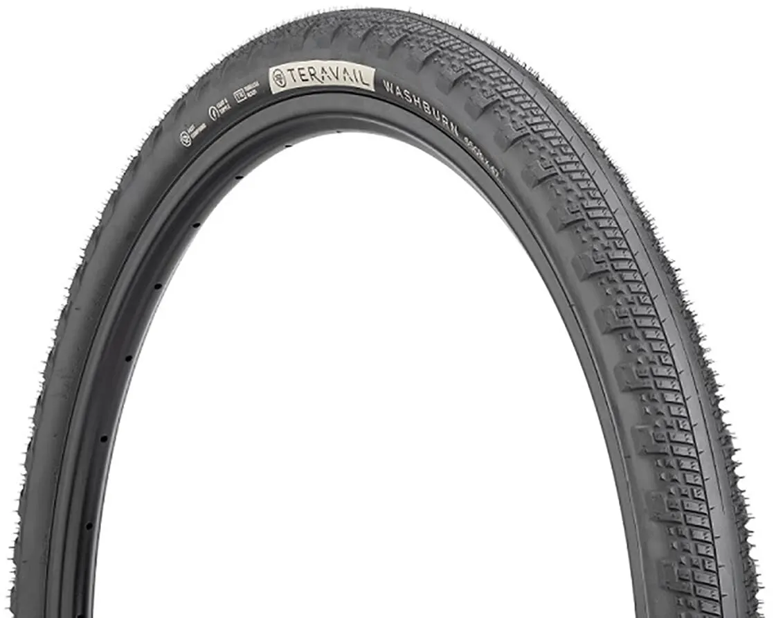 Teravail Washburn 650 x 47 Bicycle Tire - Durable, Tubeless Ready for Gravel & Rough Roads