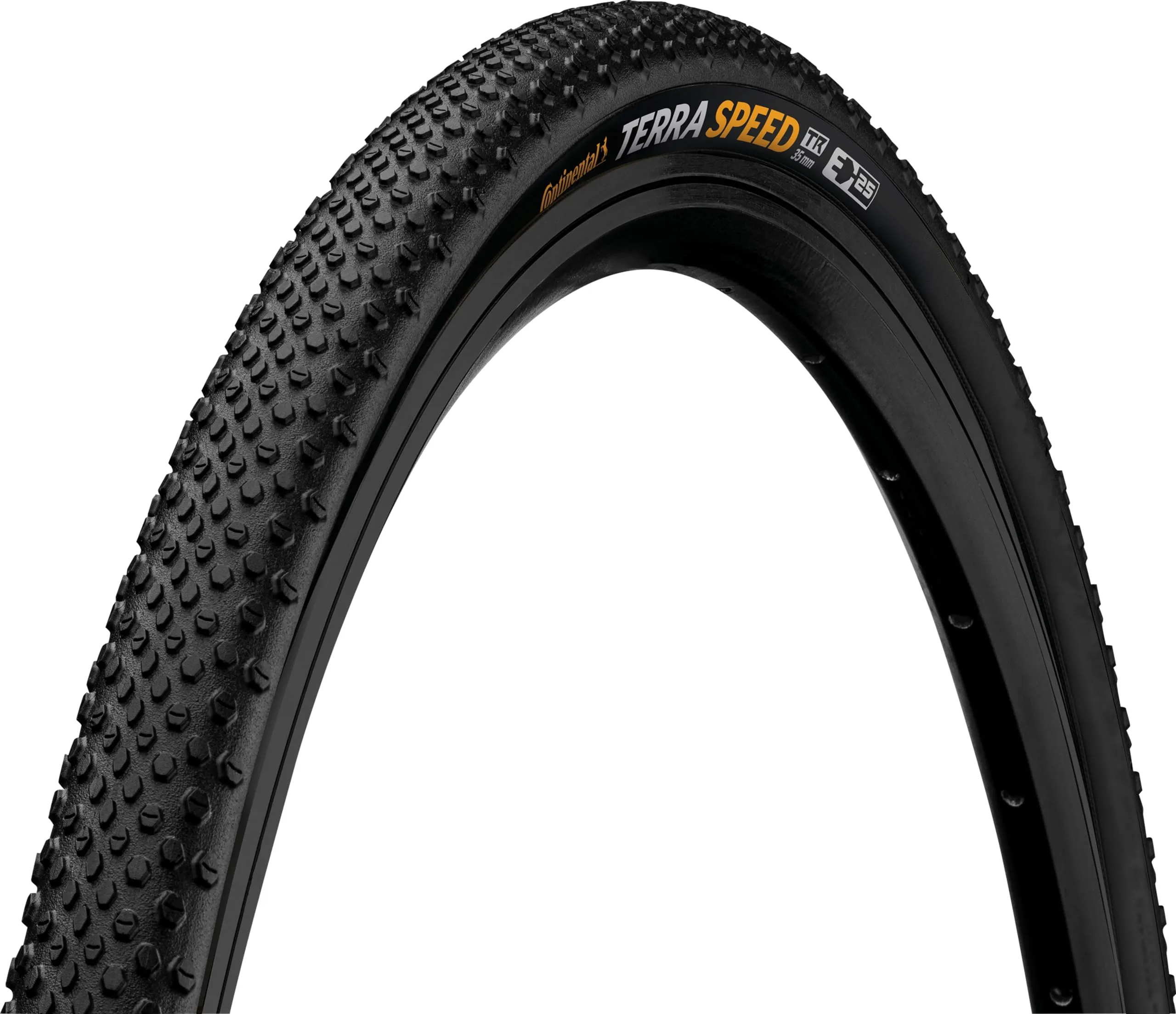 Terra Speed 700 x 35 Fold Protection TR Tire - Continental - Black Chili Rubber - Tubeless Ready