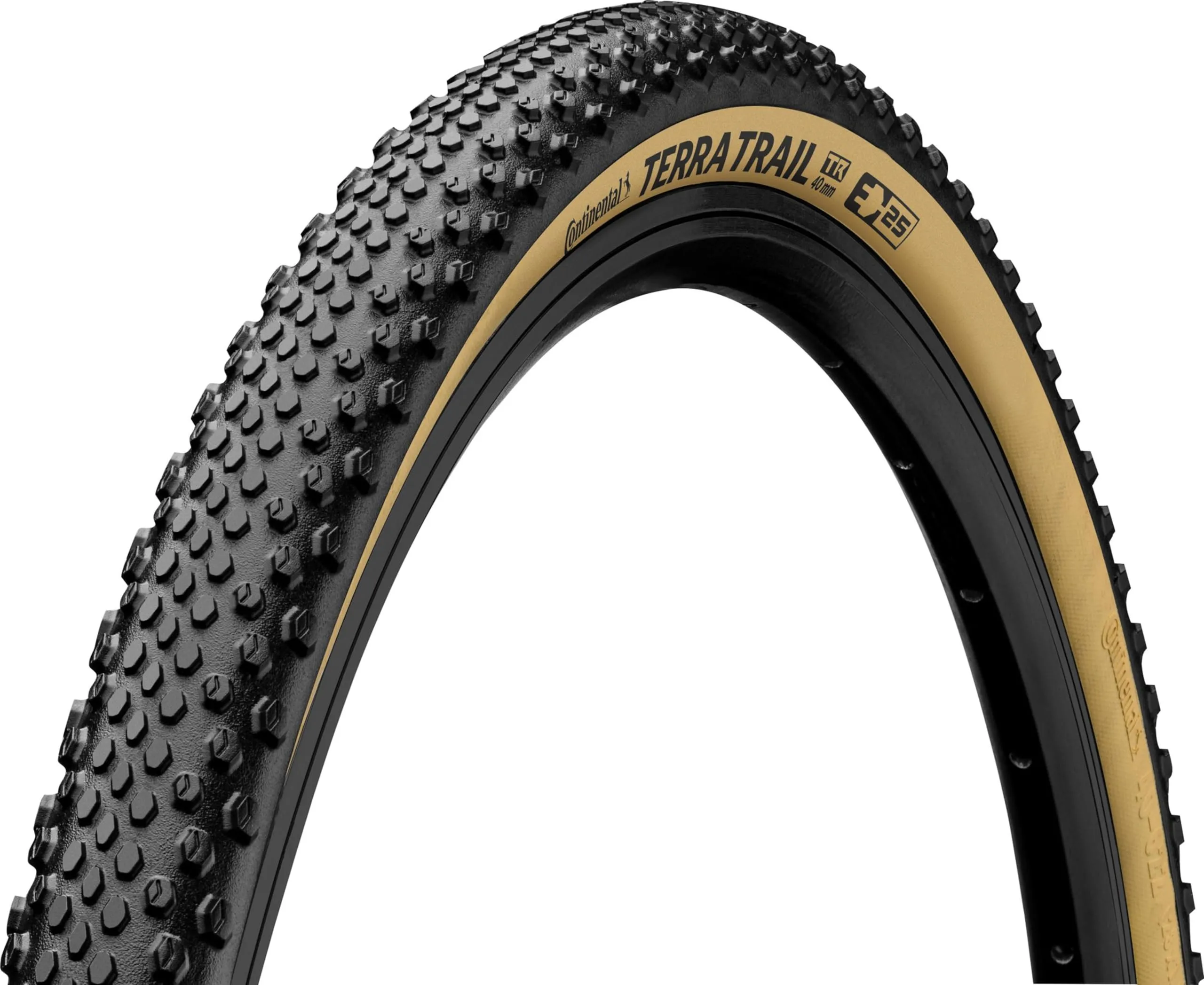 Terra Trail Protection Gravel Faltreifen 27.5x1.5' - Continental Tubeless Ready Tire with BlackChili