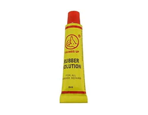 THUMBS UP Bicycle Tire Inner Tube 8ml Rubber Cement for Tube Patches - Essential Repair Solution
