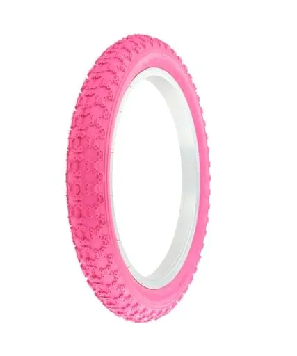 Tire 16' x 2.125' P-104A Pink/Pink Sidewall - Durable Construction, Optimal Pressure Range 30-40 PSI
